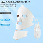 LED Photon Rejuvenation Facial Mask Red Blue