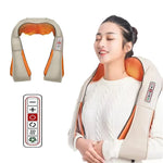 Infrared Heated Shiatsu Neck Shoulder Massage Shawl