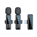 Wireless Lapel Microphone Outdoor Live Streaming Recording