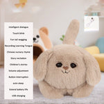 Interactive Talking Labrador Plush Emotional Support Companion