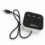 All-in-One USB Hub Card Reader Adapter