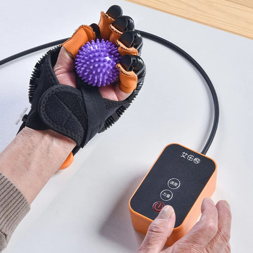 Rehabilitation Hand Therapy Robot Glove Finger Trainer