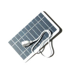 2W5V Solar Charging Panel Outdoor Mobile Charger