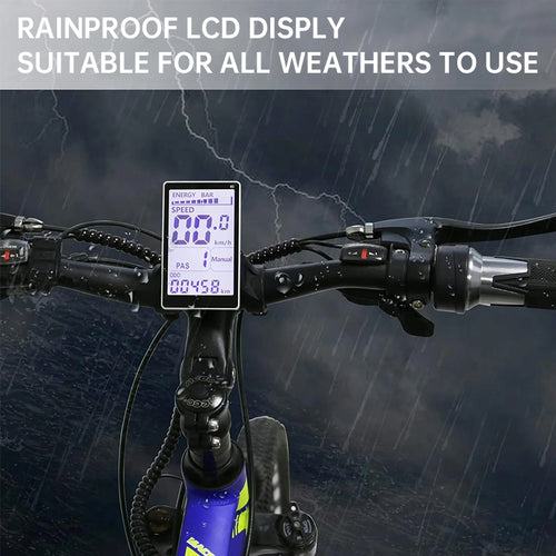 5-Pin LCD Speedometer Control Panel M5 Electric Bike