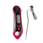 Digital Meat Thermometer Foldable Dual Probe Waterproof