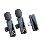 Wireless Lapel Microphone Outdoor Live Streaming Recording