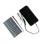 2W5V Solar Charging Panel Outdoor Mobile Charger