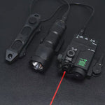 Mini PEQ15 Laser IR Tactical Light Picatinny Mount