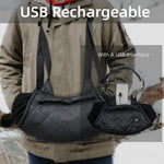 Heated Outdoor Ice Fishing Gloves Adjustable Speed