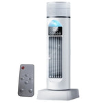 Portable Tower Fan 6-Speed Mist Bladeless Home
