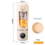 High-End USB Portable Juicer Outdoor Travel Cup