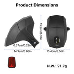 Premium Rear Fender KuKirin G2 G3 G4 Scooters