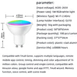 WiFi GU10 Smart LED Spotlight App Control