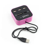 All-in-One USB Hub Card Reader Adapter