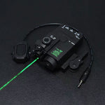 Mini PEQ15 Laser IR Tactical Light Picatinny Mount