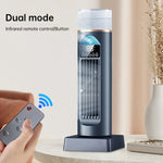 Portable Tower Fan 6-Speed Mist Bladeless Home