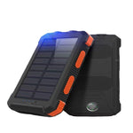 Waterproof Solar Power Bank 20000mAh Compass