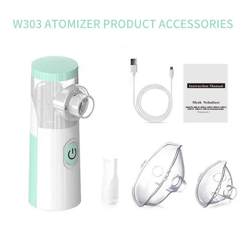 Portable Nebulizer Handheld Mesh Asthma Inhaler Device