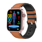 Smart Watch Bluetooth Call ECG Glucose Oxygen Monitor