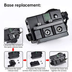 Mini PEQ15 Laser IR Tactical Light Picatinny Mount