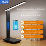 Folding Alarm Clock Adjustable Light Eye Protection