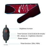 Infrared Red Light Therapy Heating Waist Belt