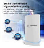 2.4GHz COMFAST CF-E130N Outdoor WIFI Bridge – Reliable Wireless Solution for Elevator & Industrial Applications