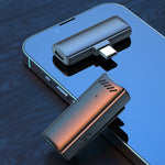 Wireless Lavalier Microphone AI Noise Reduction Recording