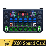 Professional HD Audio Mixer X60 Sound Card
