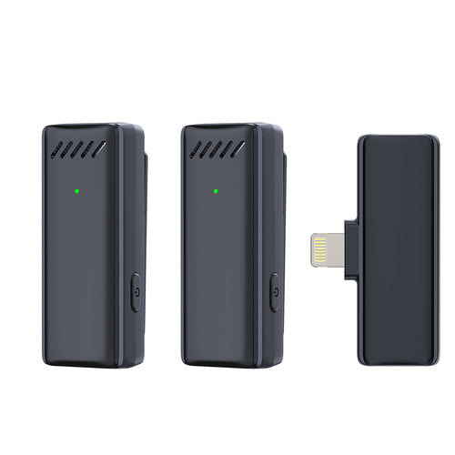 Wireless Lavalier Microphone AI Noise Reduction Recording