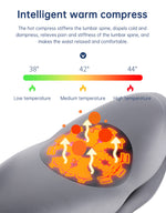 Inflatable Lumbar Traction Waist Pain Relief Massager