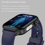 Smart Watch Bluetooth Call ECG Glucose Oxygen Monitor