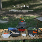 1–3 Person Camping Cookware Set Portable Hiking
