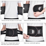 Self Heating Lumbar Support Magnetic Therapy Belt
