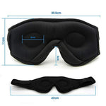 3D Wireless Bluetooth Music Blackout Sleep Mask