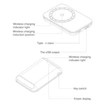 Built-In Magnet 5000mAh Portable Power Bank