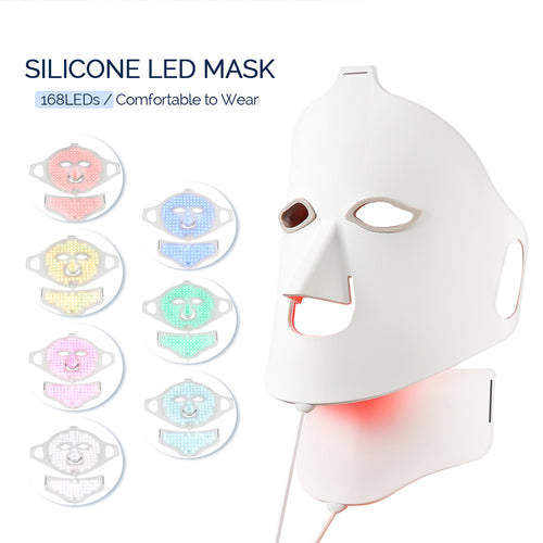 LED Photon Rejuvenation Facial Mask Red Blue