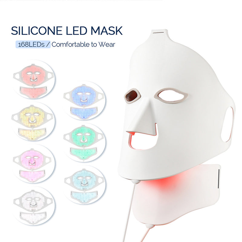 LED Photon Rejuvenation Facial Mask Red Blue