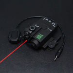 Mini PEQ15 Laser IR Tactical Light Picatinny Mount
