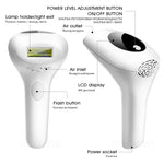 Portable Painless IPL Laser Hair Removal Device