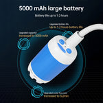 Rechargeable Electric Camping Shower Pump Digital Display