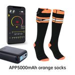 Heated Electric Socks APP Remote Winter Thermal