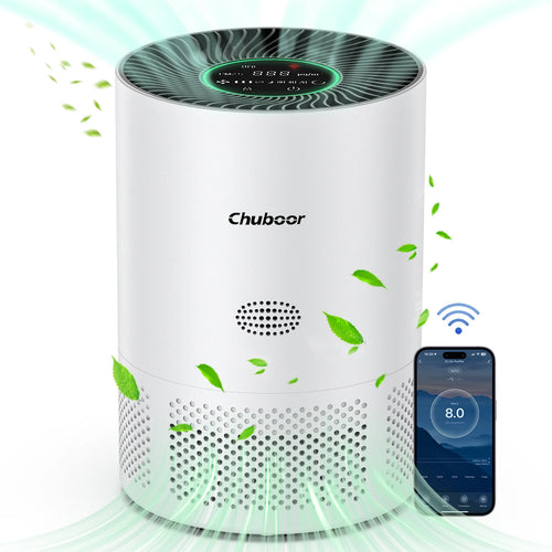 AITECH™ PureHome HEPA Air Purifier | Smart Allergen & Odor Eliminator – AI Gadgets