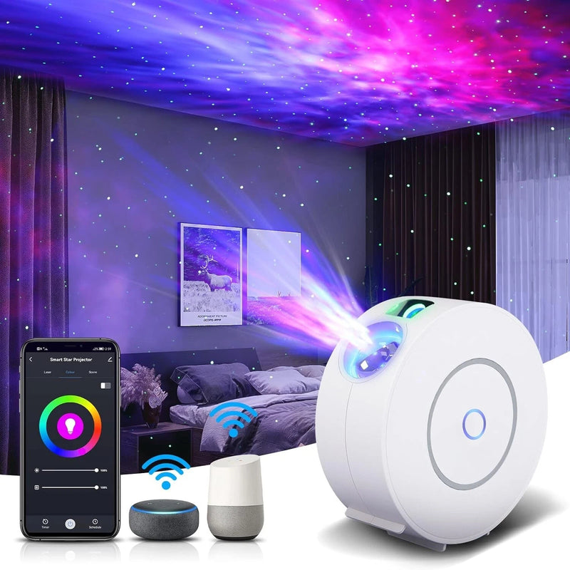 Tuya Starry Sky Laser Night Light LED